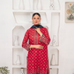 Popus by MGM Textiles – "Ruby Ombre" Stitched 3-Piece Printed Lawn Suit