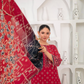Popus by MGM Textiles – "Ruby Ombre" Stitched 3-Piece Printed Lawn Suit
