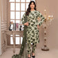 Popus Premium Allover 3PC Viscose Winter Suit – Elegant Print, Cozy Fabric & Trendy Winter Style
