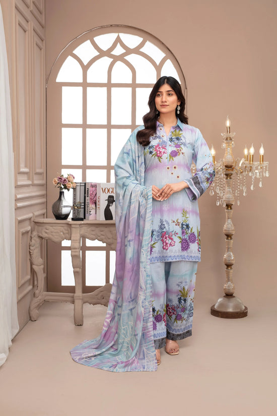 Winter Luxury Viscose 3-Piece Ready Outfit By Popus