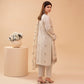 Popus Three Piece Embroidered Lawn Suit With Embroidered Fancy Dupata