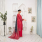 Popus by MGM Textiles – "Ruby Ombre" Stitched 3-Piece Printed Lawn Suit