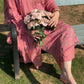 Blush Petals Embroidered  3 Pc Suit By Popus